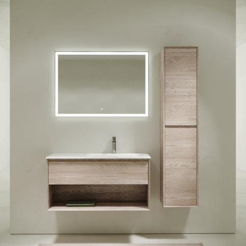 Тумба под раковину Sancos Marmi 1.0 MR1.0100REG 99,5х44,5х52 настенная - фото 2